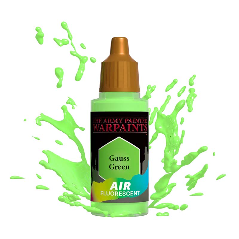 The Army Painter Warpaints Air Fluorescent: Gauss Green AW1503P