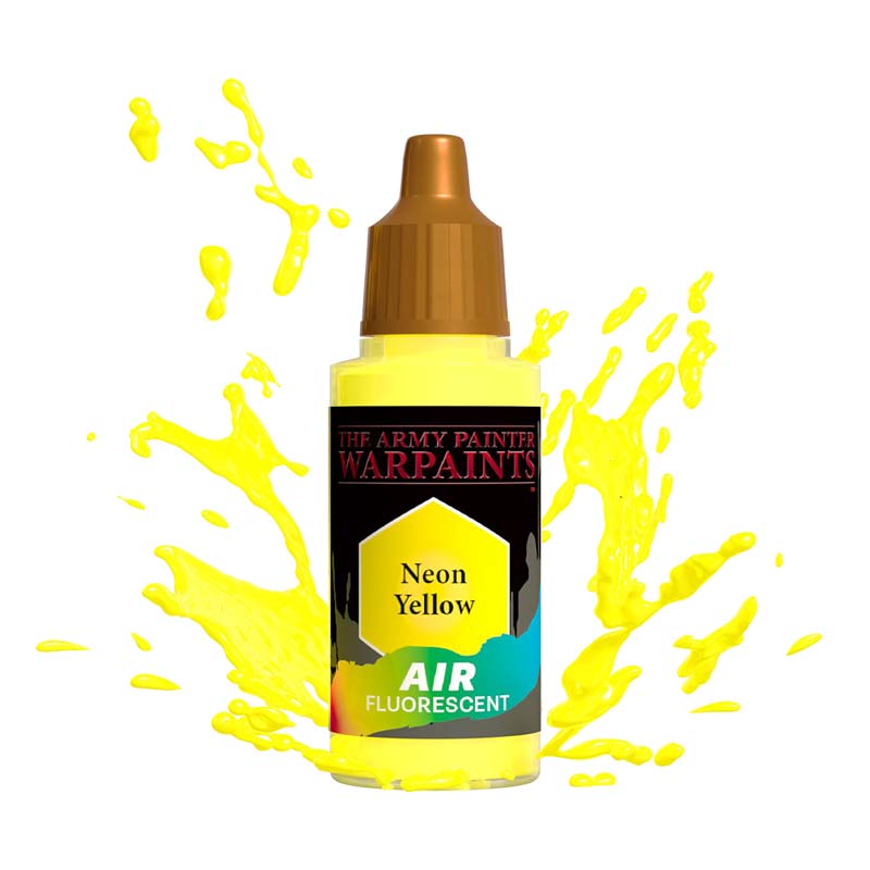 The Army Painter Warpaints Air Fluorescent: Neon Yellow AW1504P