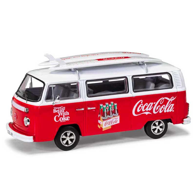 Corgi Coca-Cola Volkswagen Campervan Type 2 Surf Van (1/43) CC02746