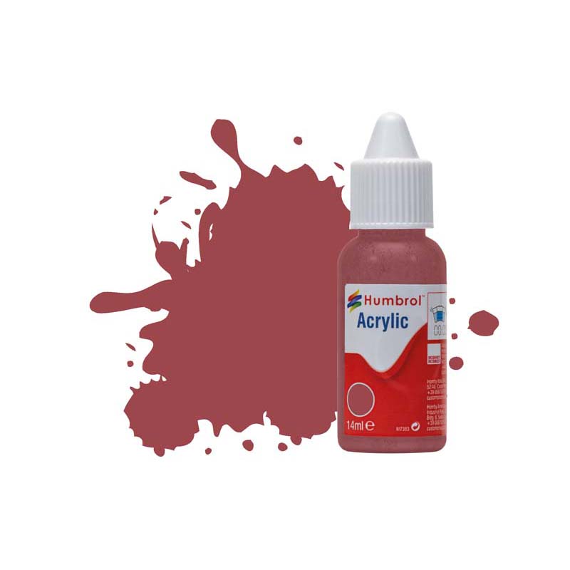 Humbrol Acrylic No. 73 Wine Matt (14ml) DB0073