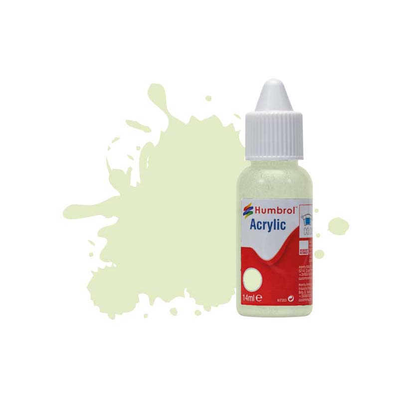 Humbrol Acrylic No.90 Beige Green (aka Sky) Matt (14ml) DB0090