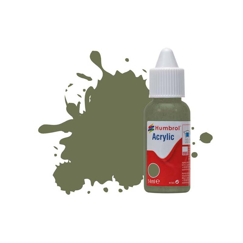 Humbrol Acrylic No 105 Marine Green. Matt (14ml) DB0105