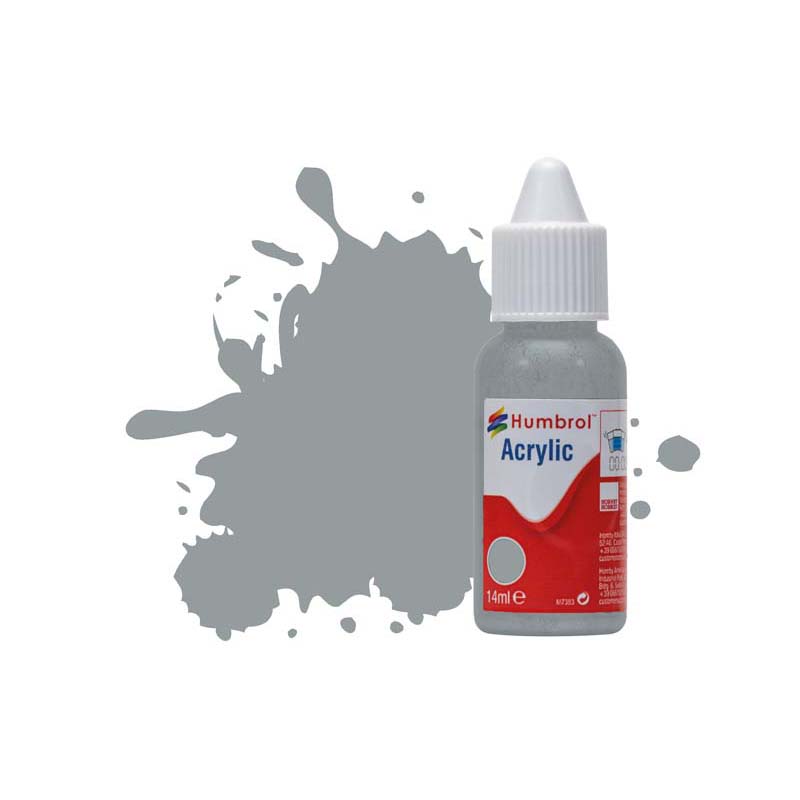 Humbrol Acrylic No.167 Barley/Camouflage Grey Matt (14ml) DB0167