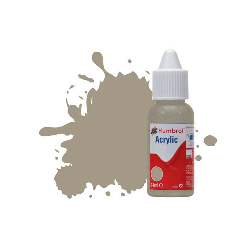 Humbrol Acrylic No.168 Hemp/Camouflage Beige Matt (14ml) DB0168