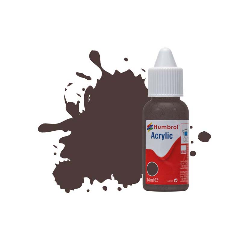Humbrol Acrylic No 173 TrackMatt (14ml) DB0173