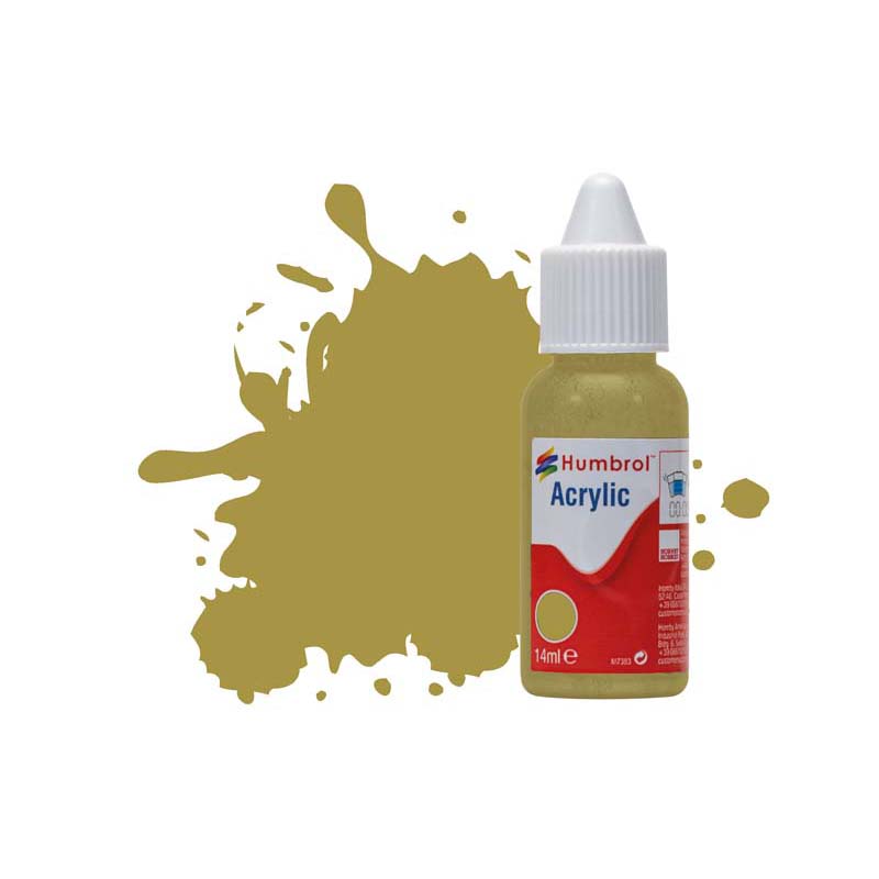 Humbrol Acrylic No.249 RLM 79 Sandgelb Matt (14ml) DB0249