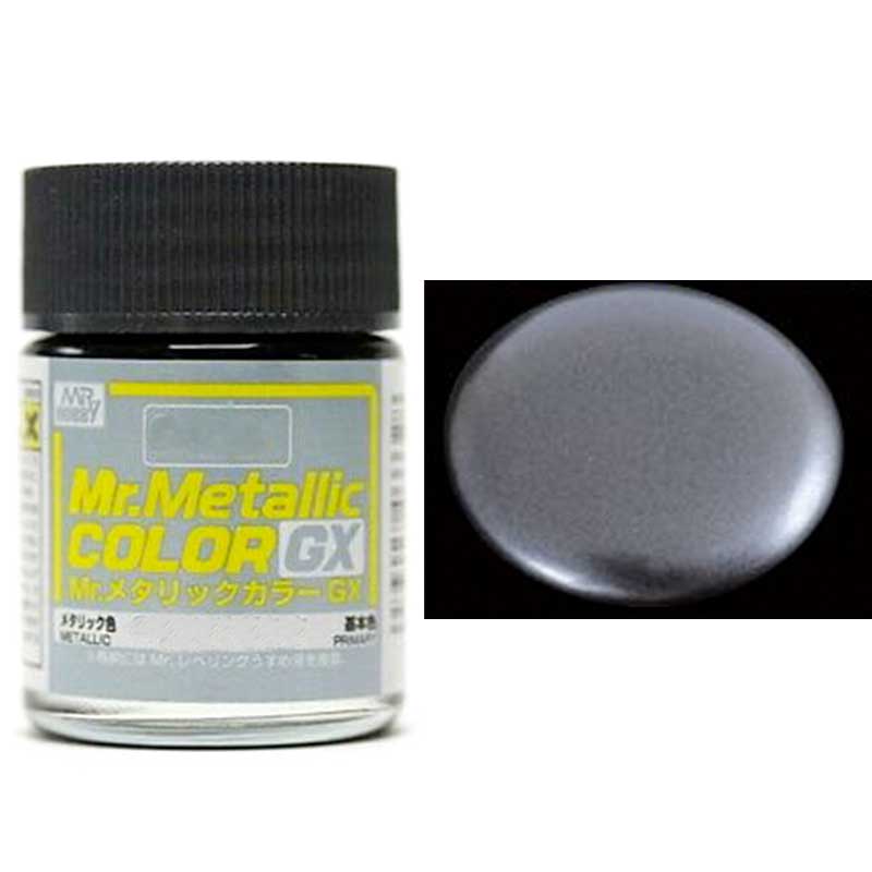 Mr Metallic - Metal Black  Lacquer (18ml) GX-201