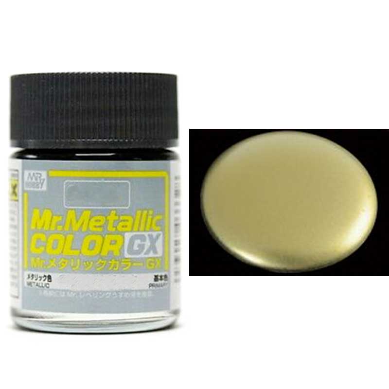 Mr Metallic - Metal Yellow  Lacquer (18ml) GX-203