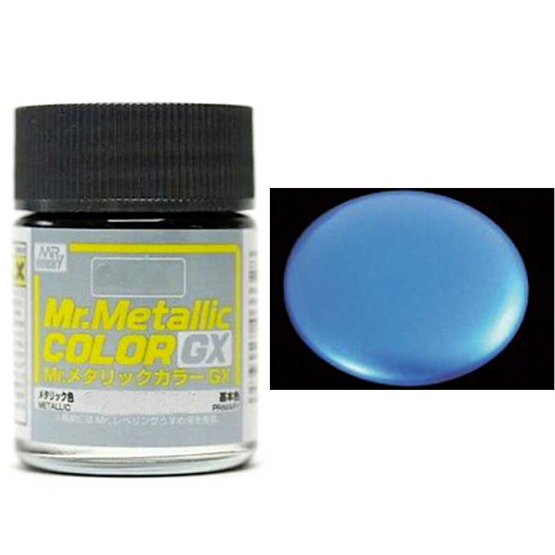 Mr Metallic - Metal Blue  Lacquer (18ml) GX-204