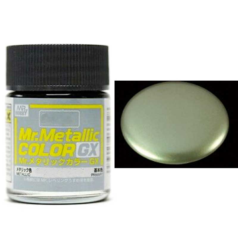 Mr Metallic - Metal Yellow Green  Lacquer (18ml) GX-211