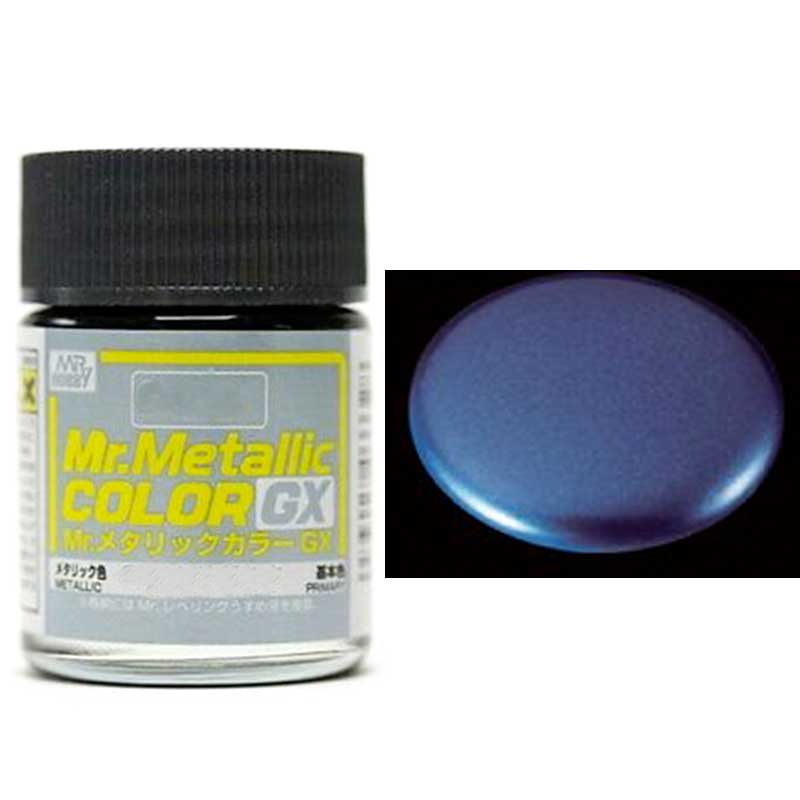Mr Metallic - Metal Dark Blue  Lacquer (18ml) GX-216