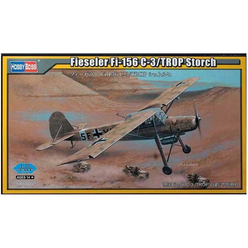 1/35 Fiesleler Fi-156 C-3/TROP Storch 80181 Hobbyboss