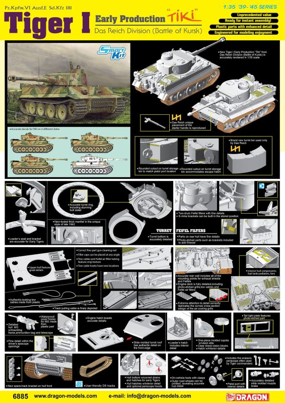 Dragon Tiger I Early Production (1/35) 6885