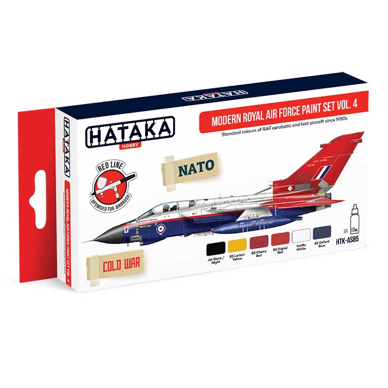 Hataka Red Line Paint Set - Royal Air Force HTK-AS85