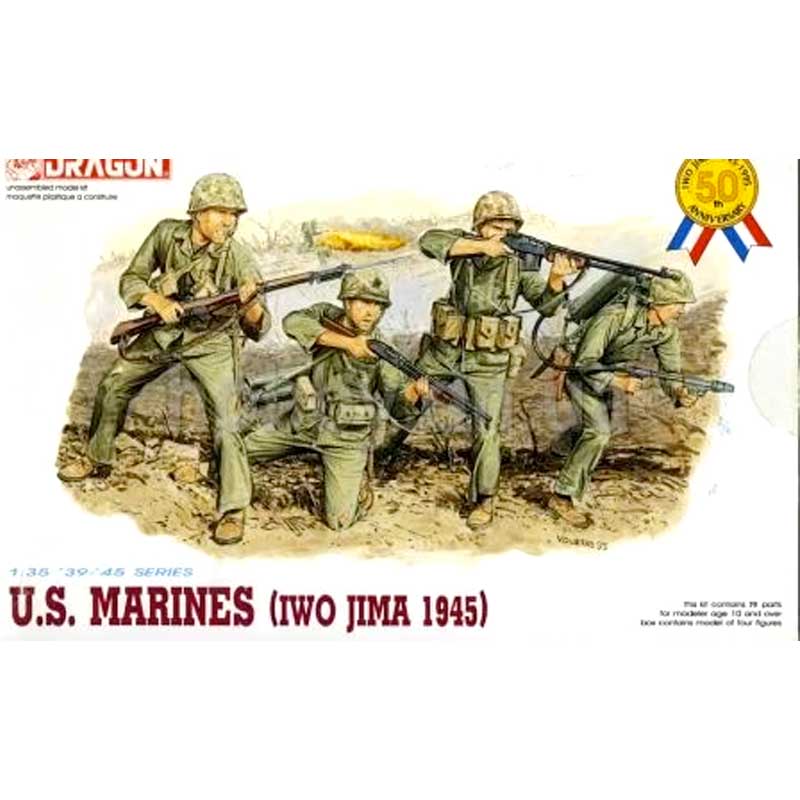 Dragon U.S. Marines Iwo Jima 1945 (1/35) 6038