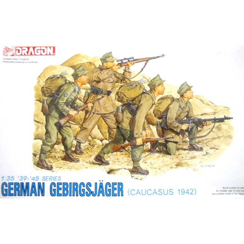 Dragon German Gebirgsjager Caucasus 1942 (1/35) 6045