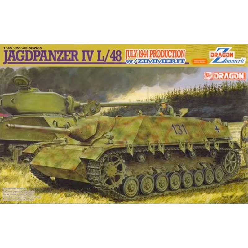 Dragon Jagdpanzer IV L/48 July 1944 Production w/Zimmerit (1/35) 6369