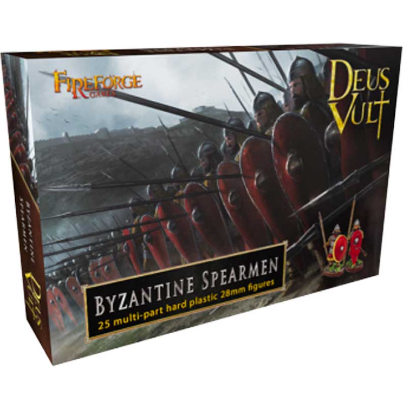 28mm Byzantine Spearmen Fireforge Games