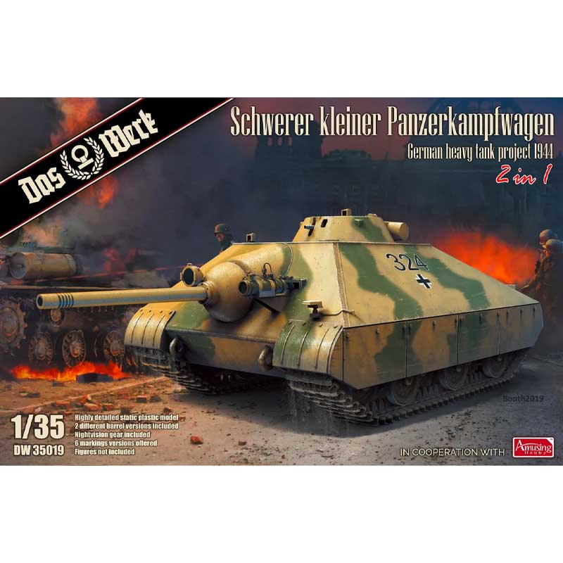 Das Werk Schwerer kleiner Panzerkampfwagen (1/35) DW35019