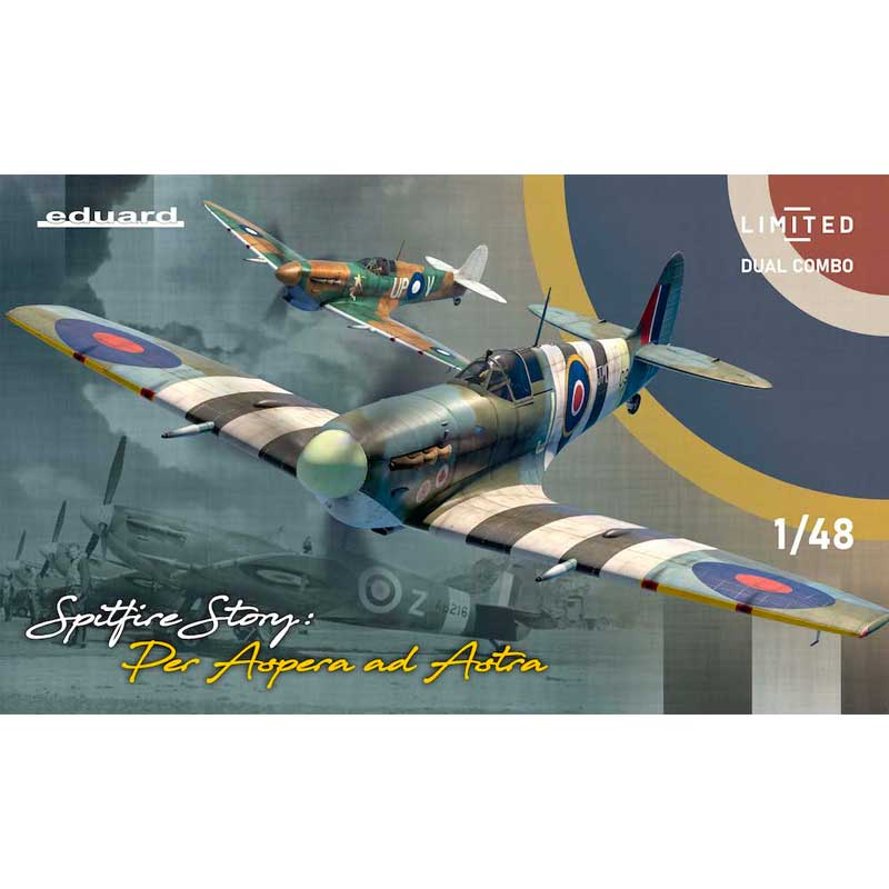 Eduard Supermarine SPITFIRE STORY: Per Aspera ad Astra DUAL COMBO (1/48) 11162