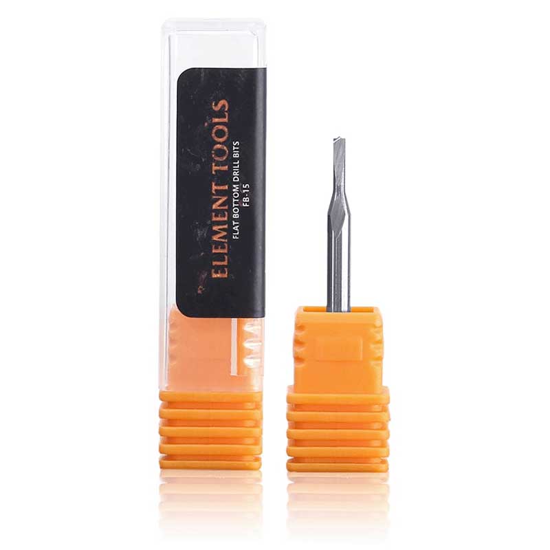 DSPIAE Precision Tungsten Flat Core Drill 1.5mm FB-15