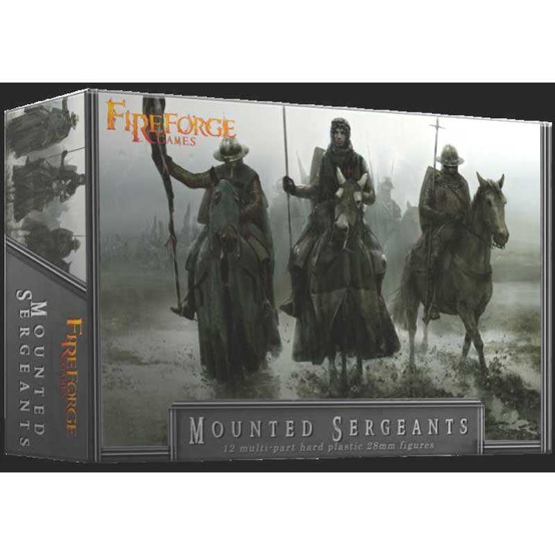 28mm Mounted Seargeants Cavalry Fireforge Games