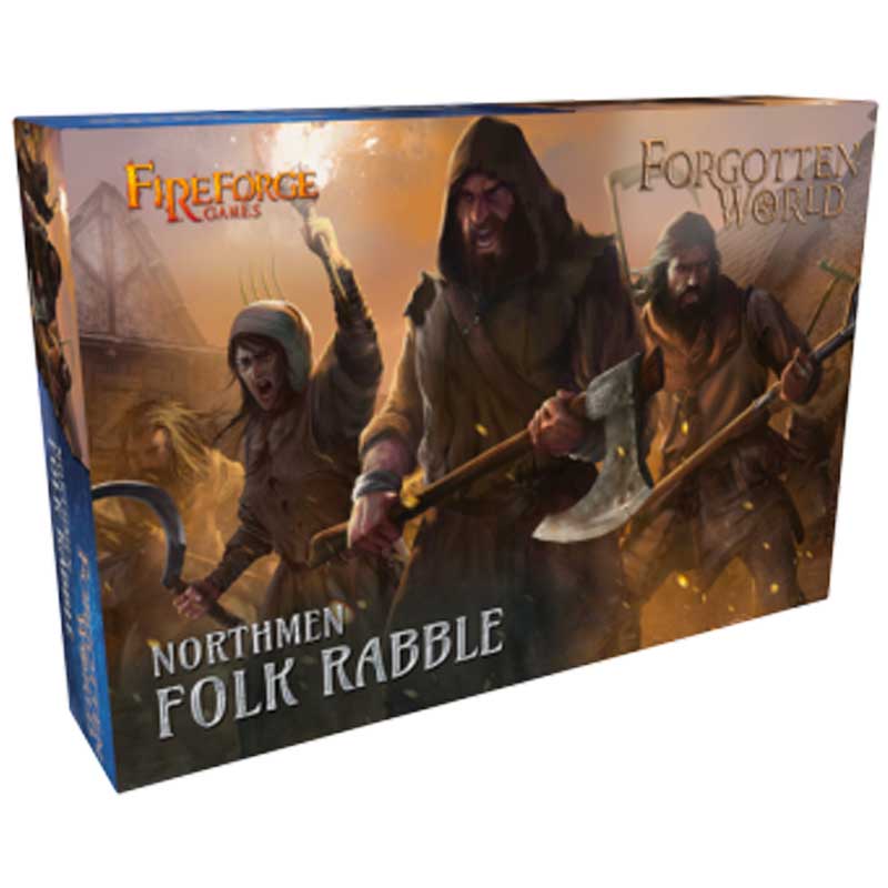 28mm Northmen Folk Rabble Fireforge Games