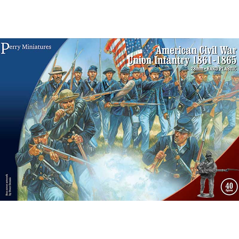 Perry Miniatures American Civil War Union 1861-62 Figures (28mm)