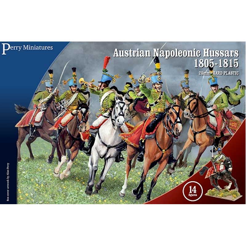 Perry Miniatures Austrian Napoleonic Hussars 1805-15 Figures (28mm)