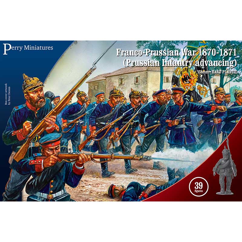 Perry Miniatures Prussian Infantry Advancing 1870-71 (28mm)