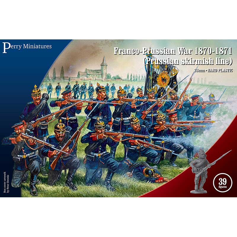 Perry Miniatures French Prussian Infantry Skirmishing 1870-71 (28mm)