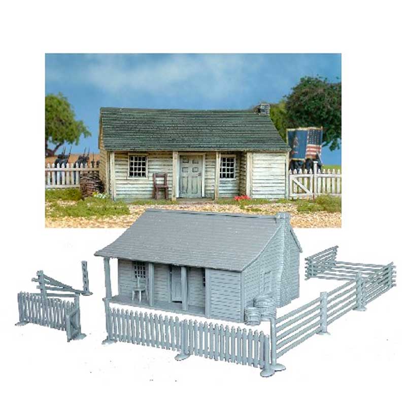 Perry Miniatures North Americal Farmhouse 1750-1900 (28mm)