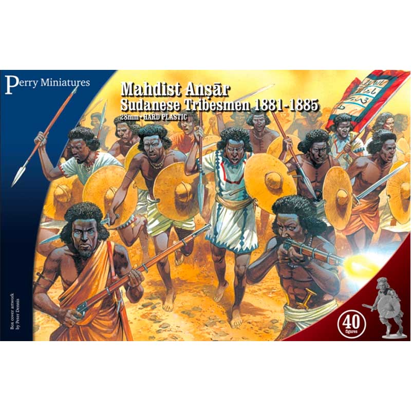 Perry Miniatures Mahdist Ansar -Sudanese Tribesman 1881-1885 (28mm)