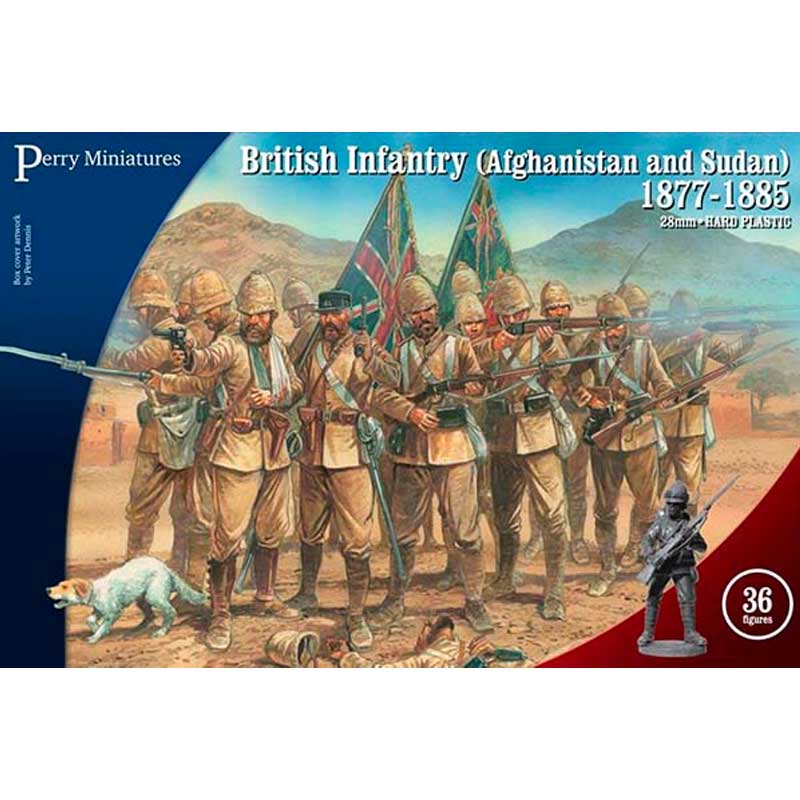 Perry Miniatures British Infantry Afghanistan/Sudan 1877-85 (28mm)