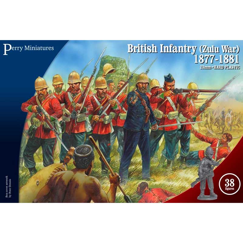 Perry Miniatures British Infantry Zulu War 1877/81 (28mm)