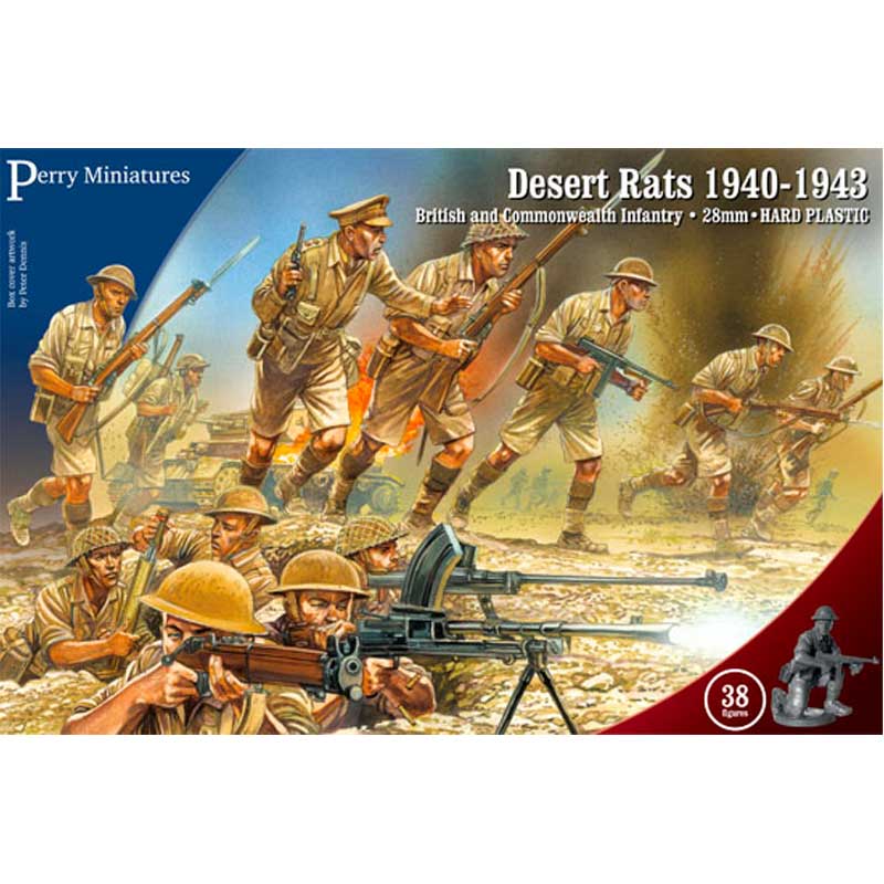Perry Miniatures Desert Rats 1940-43 (28mm)