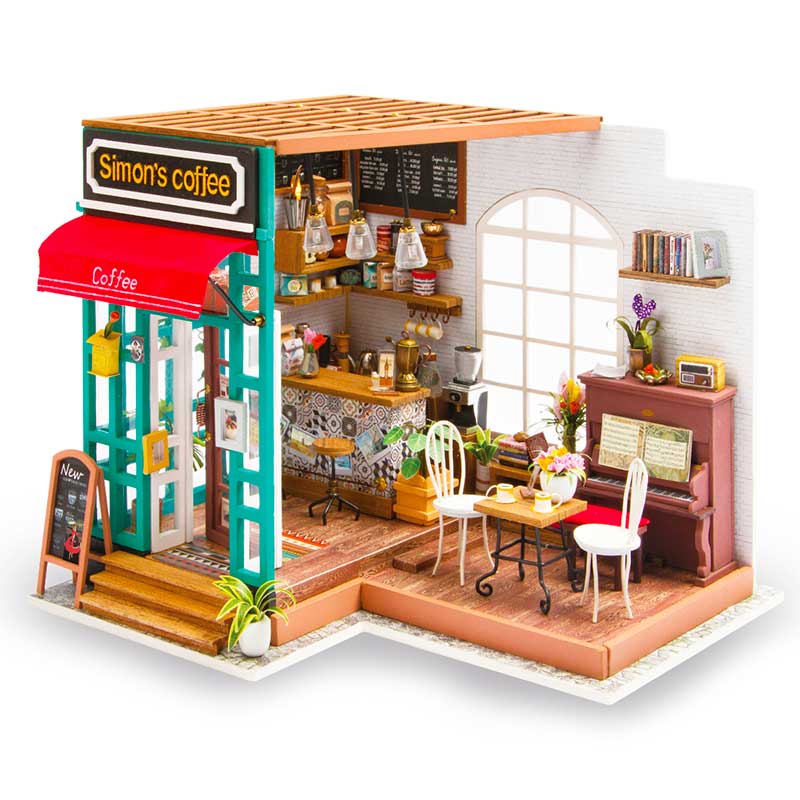 Rolife Simon’S Coffee DG109 Robotime