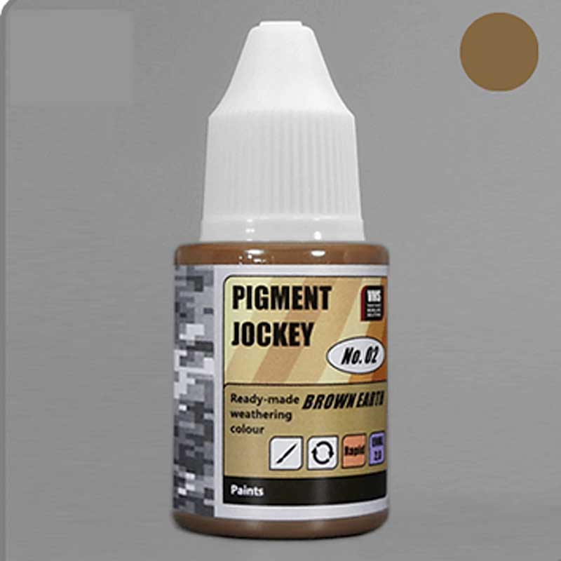 VMS Weathering Liquids - Pigment Jockey No. 02 Brown Earth VMS.PJ02