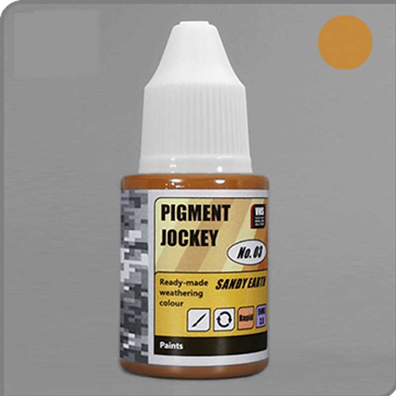 VMS Weathering Liquids - Pigment Jockey No. 03 Sandy Earth VMS.PJ03
