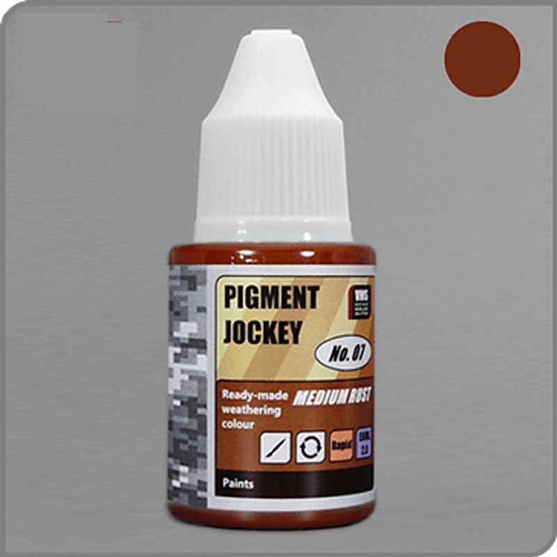 VMS Weathering Liquids - Pigment Jockey No. 07 Medium Rust VMS.PJ07