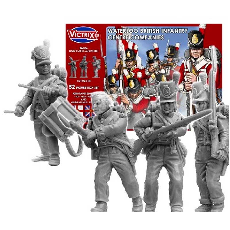 Victrix Waterloo British Infantry Centre Companies (28mm) VX0001
