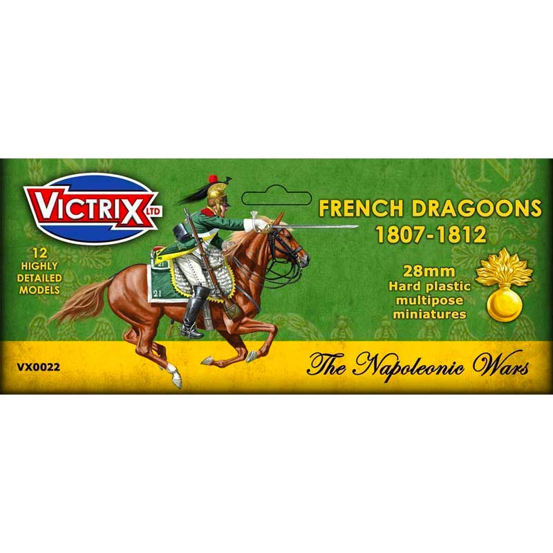 Victrix French Napoleonic Dragoons 1807-12 (28mm) VX0022
