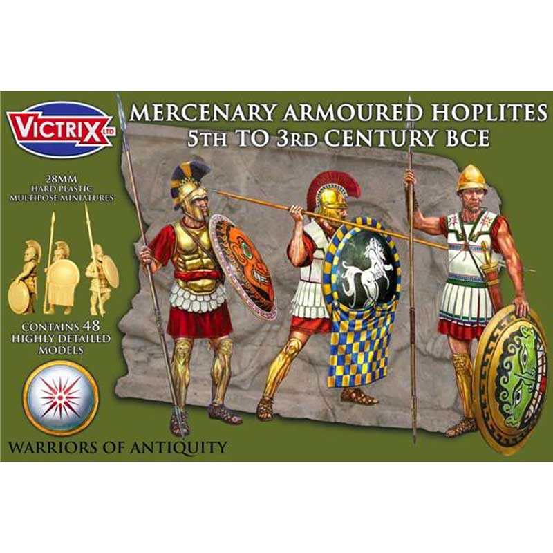 Victrix Mercenary Armoured Hoplites (28mm) VXA004