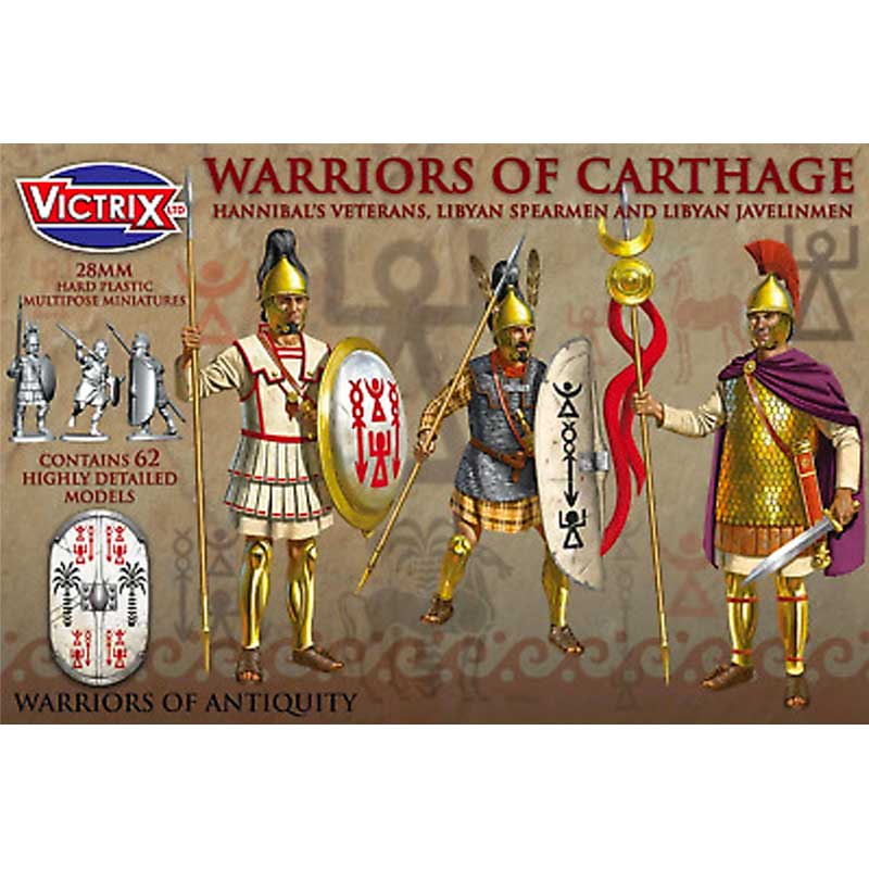 Victrix Warriors Of Carthage (28mm) VXA010