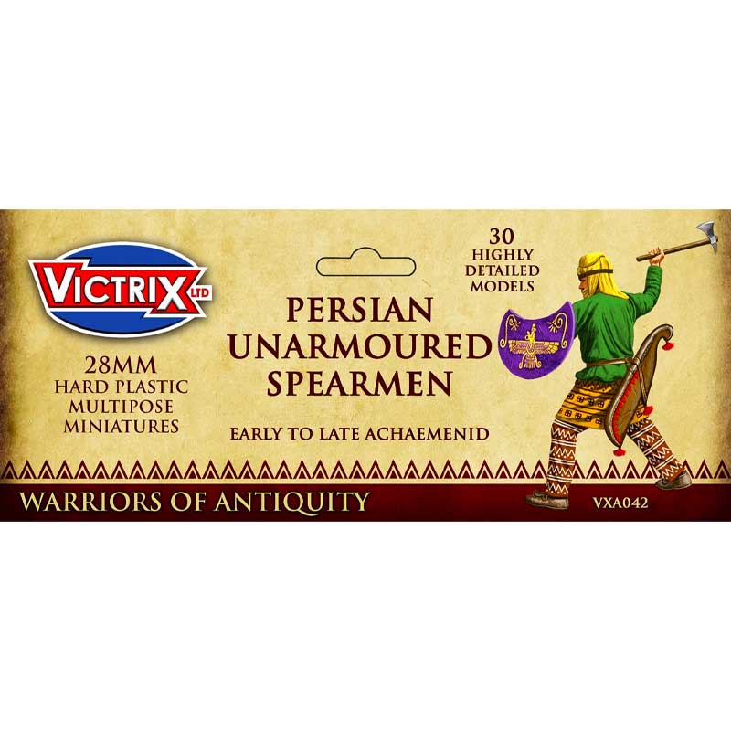 Victrix Persian Unarmoured Spearmen (28mm) VXA042