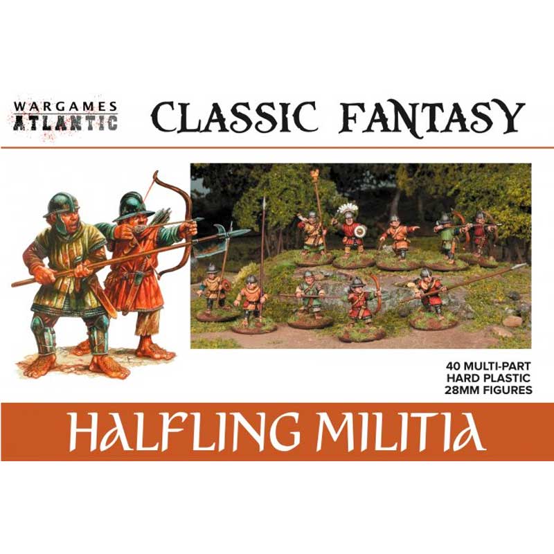 Wargames Atlantic Hafling Militia (28mm) |WAACF002