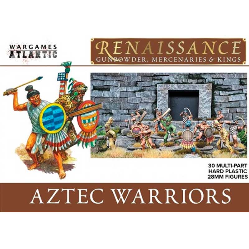 Wargames Atlantic Aztec Warriors (28mm) |WAARN002