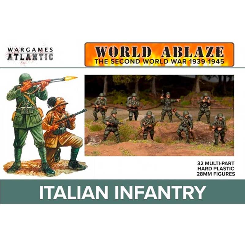 Wargames Atlantic Italian Infantry (28mm) |WAAWA003