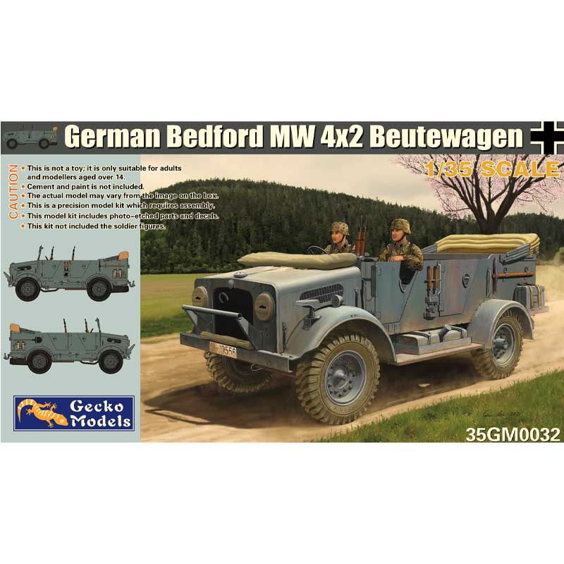 Gecko Models German Bedford MW 4x2 Beutewagen (1/35) 35GM0032