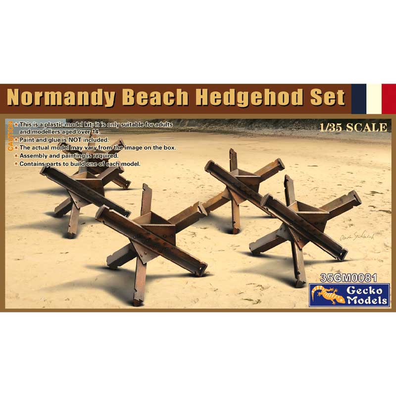 Gecko Models Normandy Beach Hedgehog Set (1/35) 35GM0081